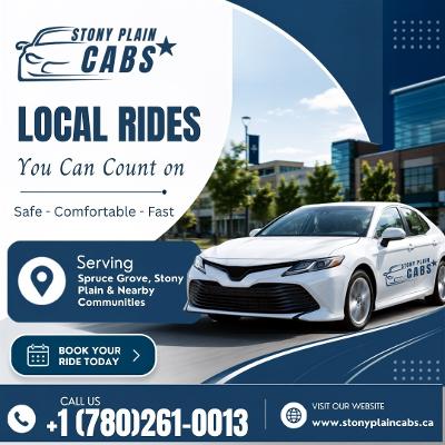 Stony Plain Cabs | 24/7 Reliable Taxi & Airport Transfer Service